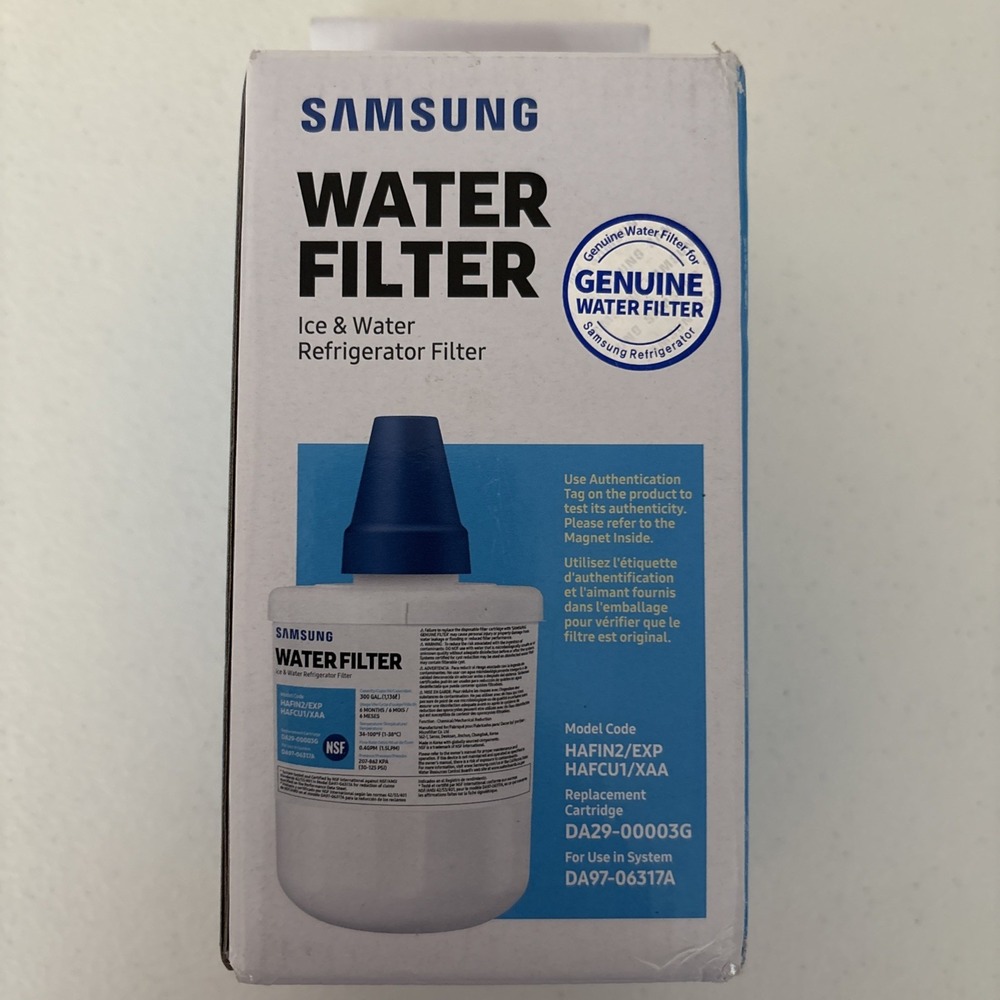 Samsung Refrigerator‎ Water Filter DA29-00003G HAFCU1/XAA Genuine Replacement